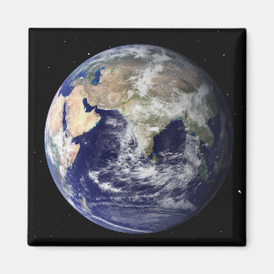 Íman Terra cheio mostrando Europa e Ásia 2