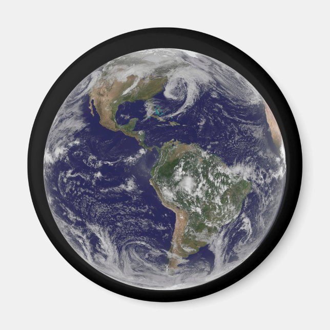 Íman Terra cheio Mostrando Sistemas De Baixa Pressão. (Frente)