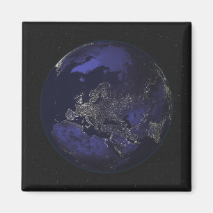 Íman Terra completa na noite que mostra as luzes 3 da