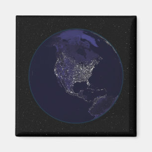 Íman Terra completa na noite que mostra as luzes 4 da