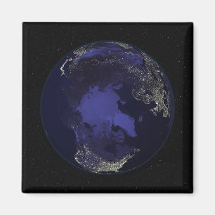 Íman Terra completa na noite que mostra as luzes 5 da