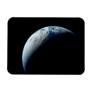Íman Terra Crescente Tirada Da Missão Apollo 4.
