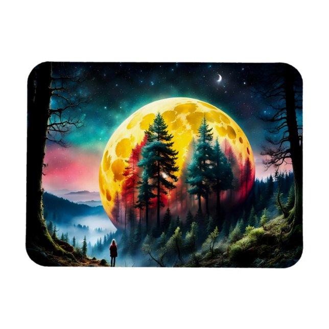 Íman Terra da Lua Setentrional (Horizontal)