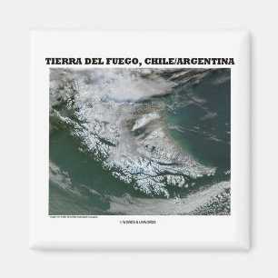 Íman Terra do Fogo o Chile/Argentina (terra da imagem)