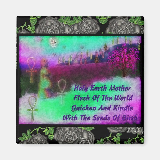 Íman Terra Mãe (Frente)