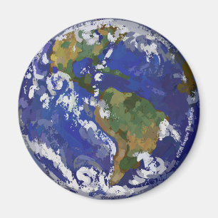 Íman Terra Magnet para o Dia da Terra