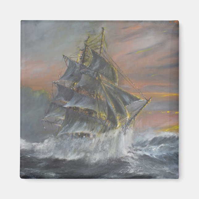 Íman Terra Nova entra em uma violenta Dawn Gale (Frente)