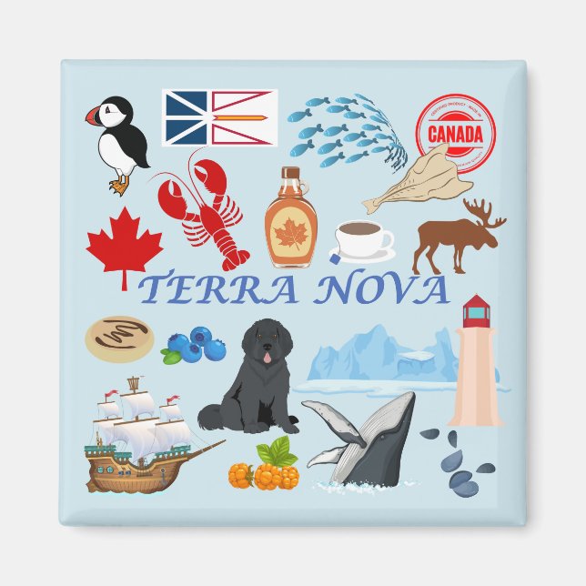 Íman Terra Nova Terra Nova (Frente)