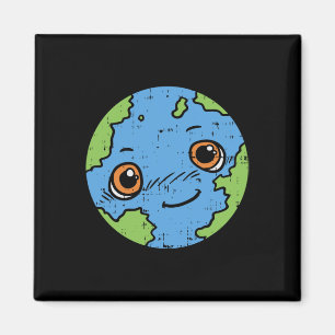 Íman Terra Planeta Cuta Camisa 22 de abril Pro Environ