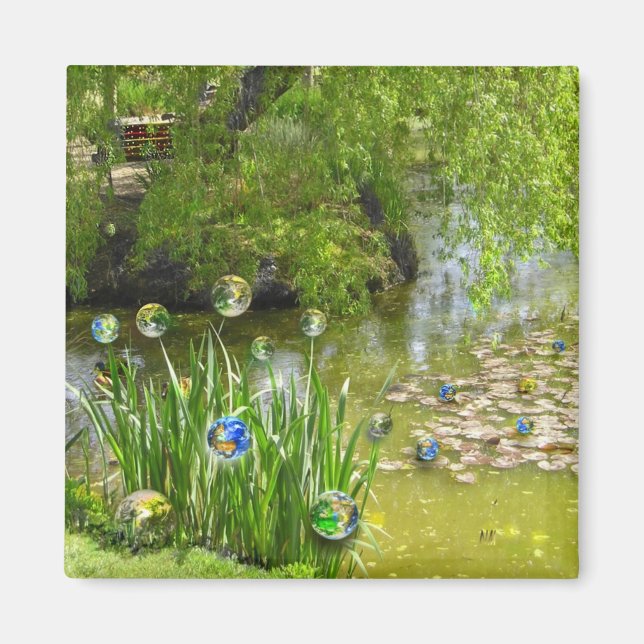 Íman Terra reciclagem! (Frente)