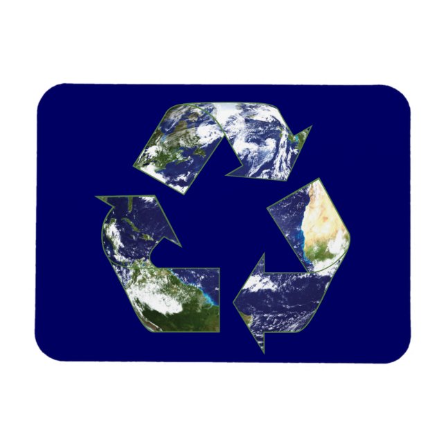 Íman Terra - Reciclagem (Horizontal)