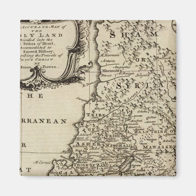 Íman Terra Santa (Frente)