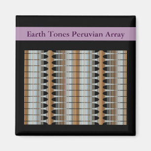 Íman Terra Tona Array Magnet Peruana 2x2 Quadrado