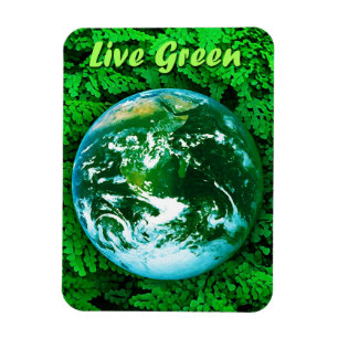 Íman Terra verde - consciência ecológica