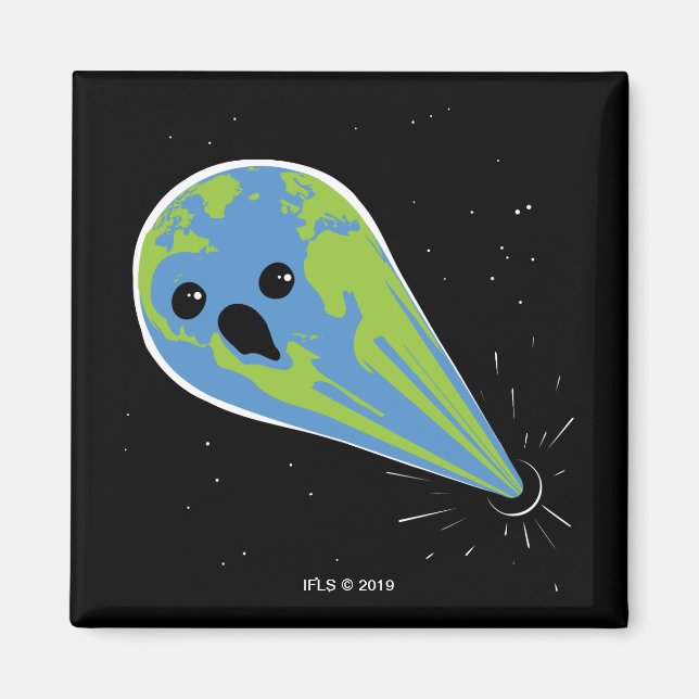 Íman Terra Vs. Buraco Negro (Frente)