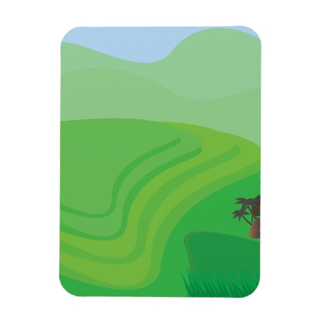 Íman Terraços de Arroz (Vertical)
