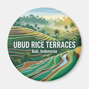 Íman Terraços de Arroz de Ubud Indonésia
