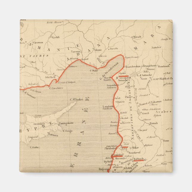 Íman Terre Sainte en 1839 (Frente)