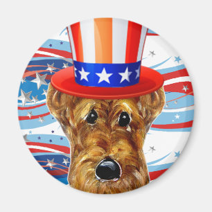 ÍMAN TERRIER AIREDALE
