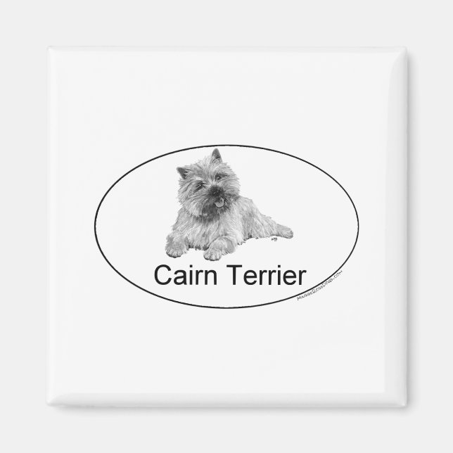 Íman Terrier Cairn (Frente)