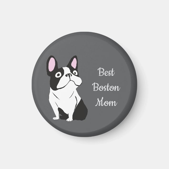 Íman Terrier de Boston (Frente)