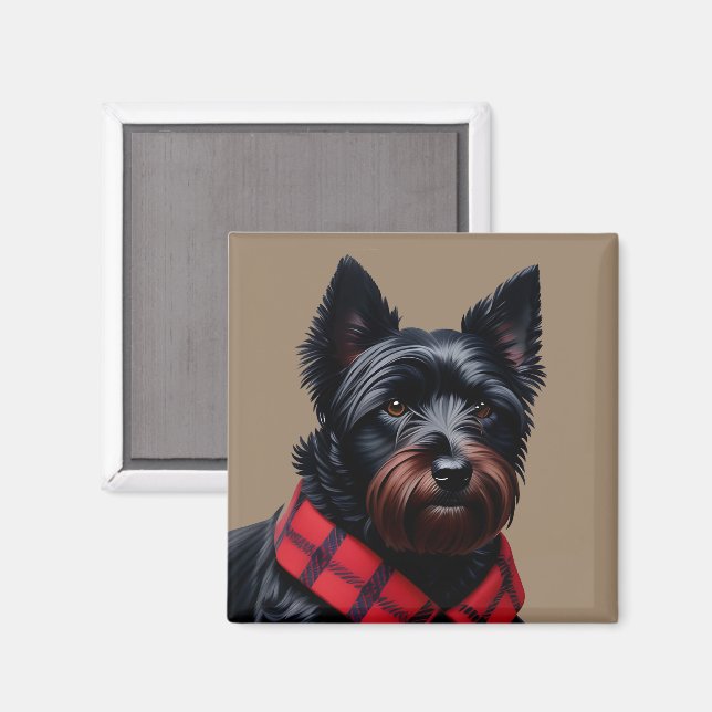 Íman Terrier Escocês (Front/Back)