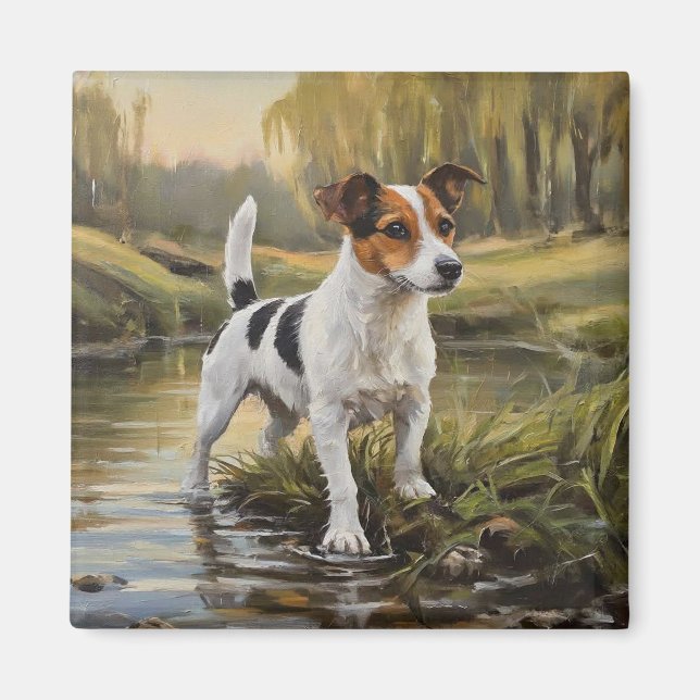 Íman Terrier Jack Russell (Frente)