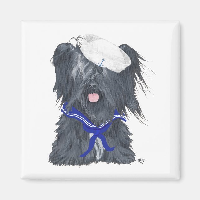 Íman Terrier Skye Marinheiro (Frente)
