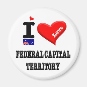 Íman TERRITÓRIO PRINCIPAL FEDERAL - amor de I