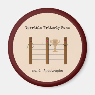 Íman Terrível Puns Escriteriosos