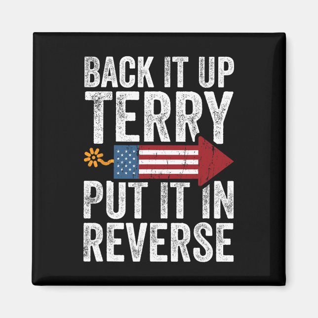 Íman Terry Colocou De Volta O Engraçado 4 De Ju (Frente)