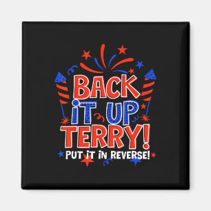 Íman Terry Colocou No Verso 4 De Julho Fir