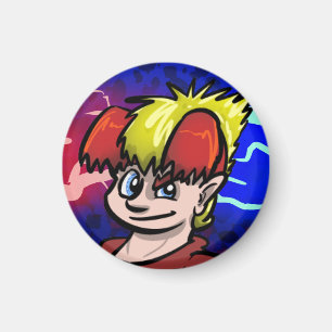 Íman Terry Red e Blue Magnet