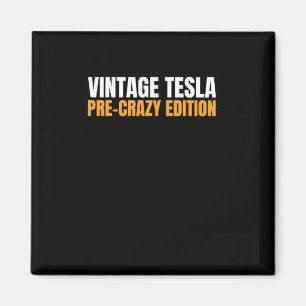 Íman Tesla Antigo - Edição Pré-Louca Ímã ou Adesivo