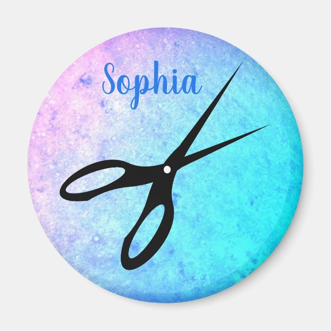 Íman Tesoura Tesoura Ocorre Personalizada (Frente)