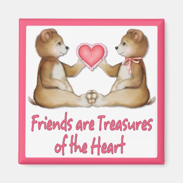 Íman Tesouros do coração (Frente)