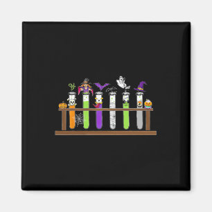 Íman Test Tube Chemistry Nerd de Ciência Spooky Ha