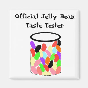 Íman Testador Oficial do Sabor de Jelly Bean