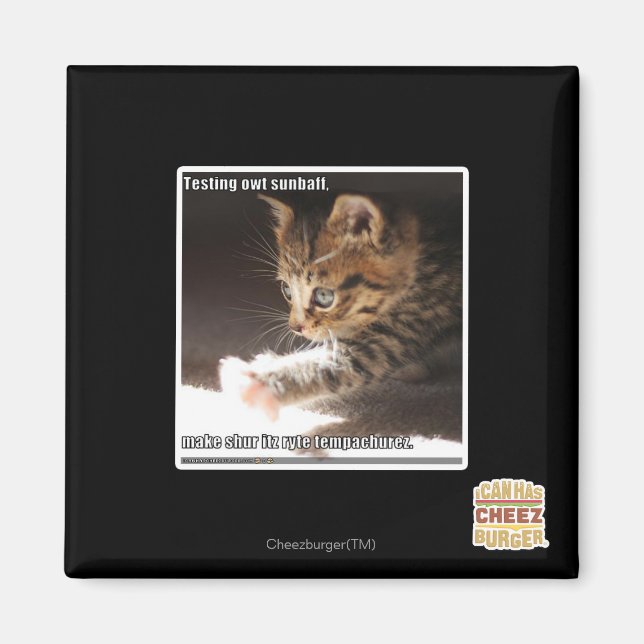 Íman Testando o sunbaff (Frente)