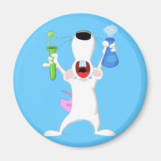 Íman Testar o ímã do rato do laboratório do tubo