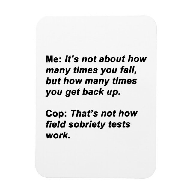 Íman Teste de Sobriedade (Vertical)