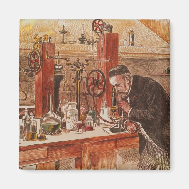 Íman Teste Louis Pasteur (Frente)