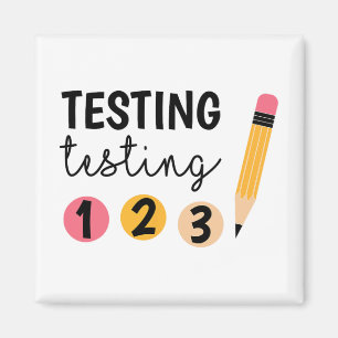 Íman Teste no dia de teste 1 2 3 Dia de teste do profes