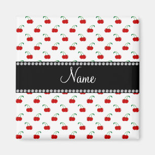 Íman Teste padrão branco conhecido personalizado da