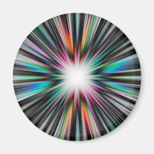 Íman Teste padrão da explosão de Starburst