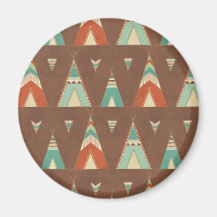 Íman Teste padrão do Teepee da cerceta de etapa   de