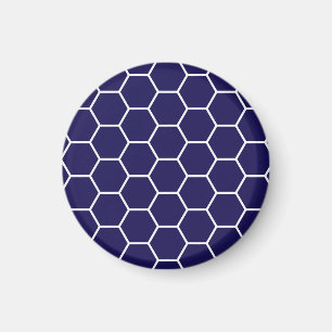 Íman Teste padrão geométrico do hexágono do favo de 