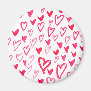 Íman Teste padrão IV das palavras do amor dos coraçõ
