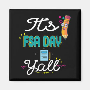 Íman Teste T Shirt State Test Day Gift S
