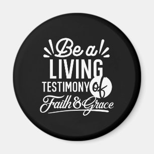 Íman Testemunho de Vida Espiritual Citação de Fé e Graç